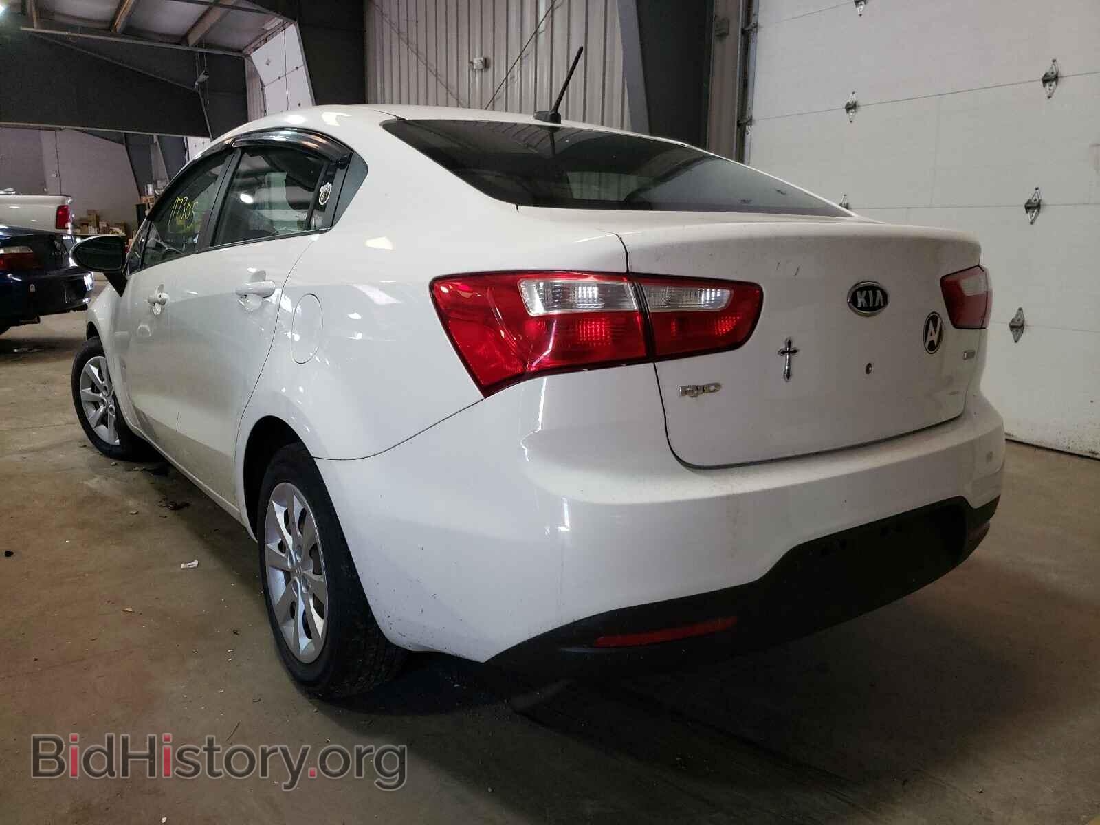 2012 KIA RIO - VIN: KNADM4A33C6095139 - Фото 3