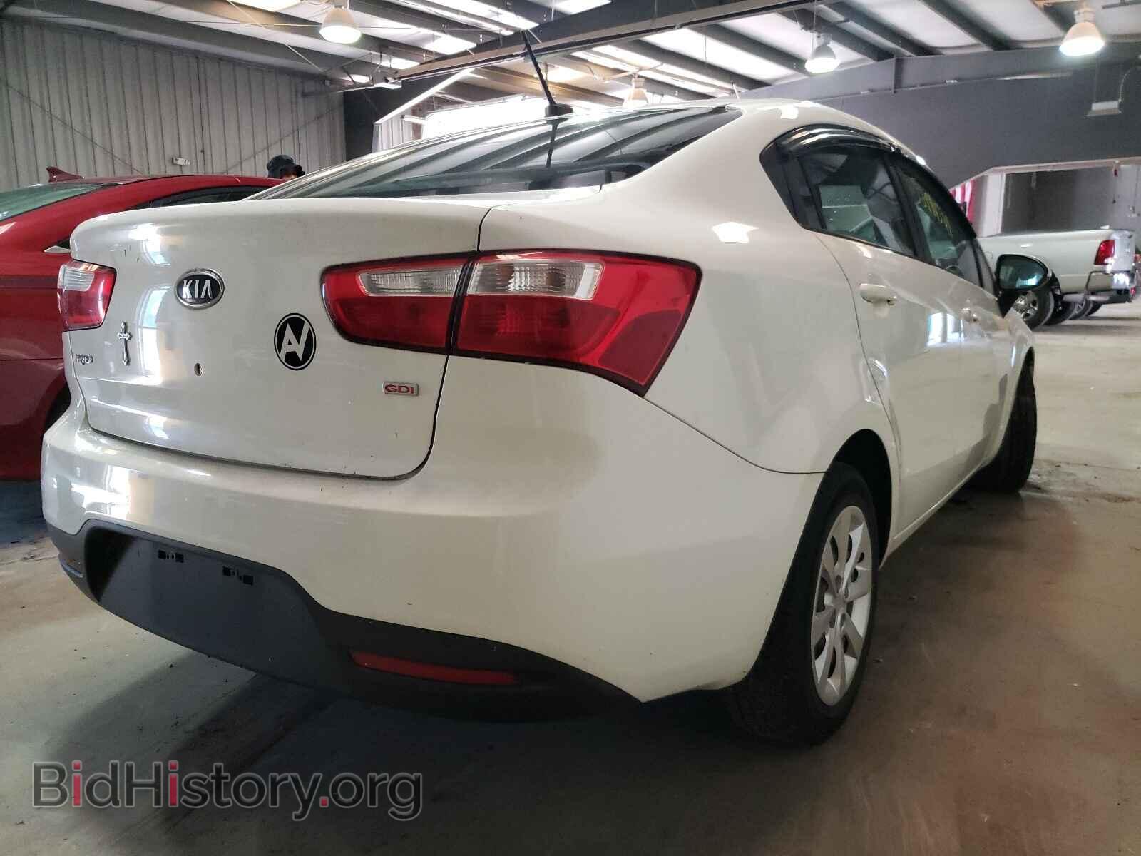 2012 KIA RIO - VIN: KNADM4A33C6095139 - Фото 4