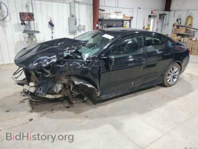 2016 Chrysler 200 S, черный — VIN 1C3CCCDG1GN148012, Copart