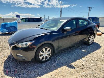 2015 Mazda 3 Sport, black — VIN 3MZBM1U70FM227945, Copart