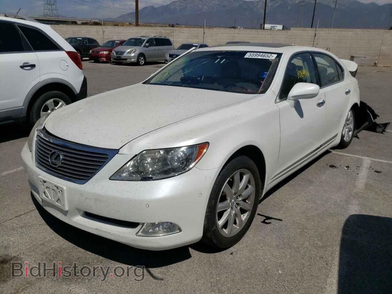2008 LEXUS LS460 - VIN: JTHGL46F485032813 - Фото 2