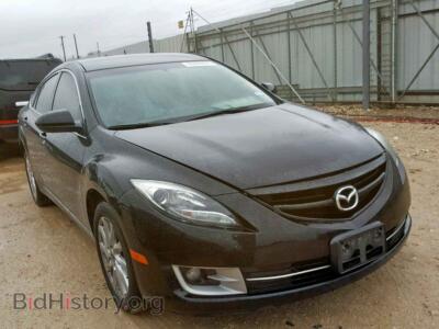2012 Mazda 6 6 I, black — VIN 1YVHZ8DH4C5M27657, Copart