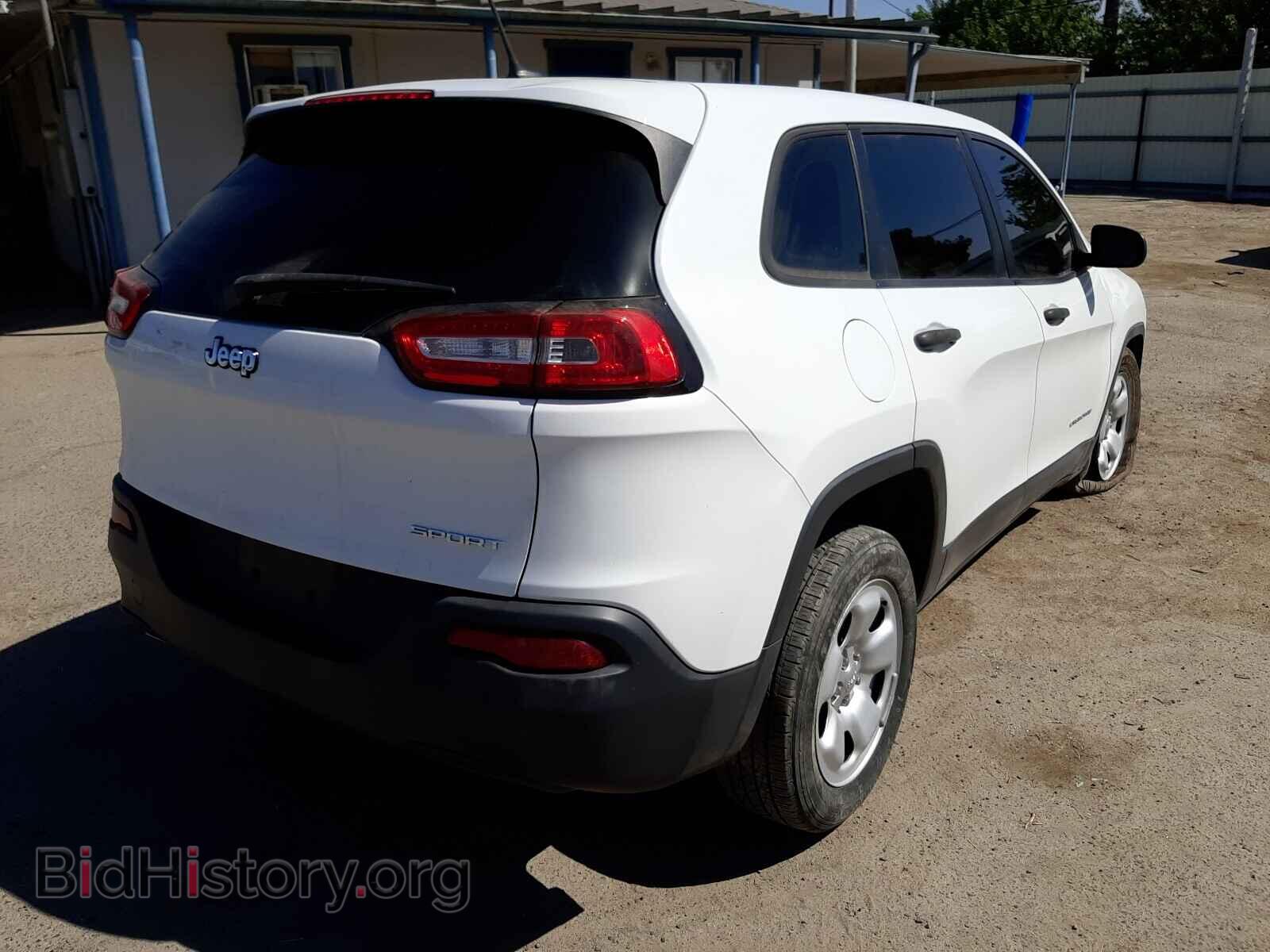 2015 JEEP CHEROKEE - VIN: 1C4PJLAB6FW660904 - Фото 4