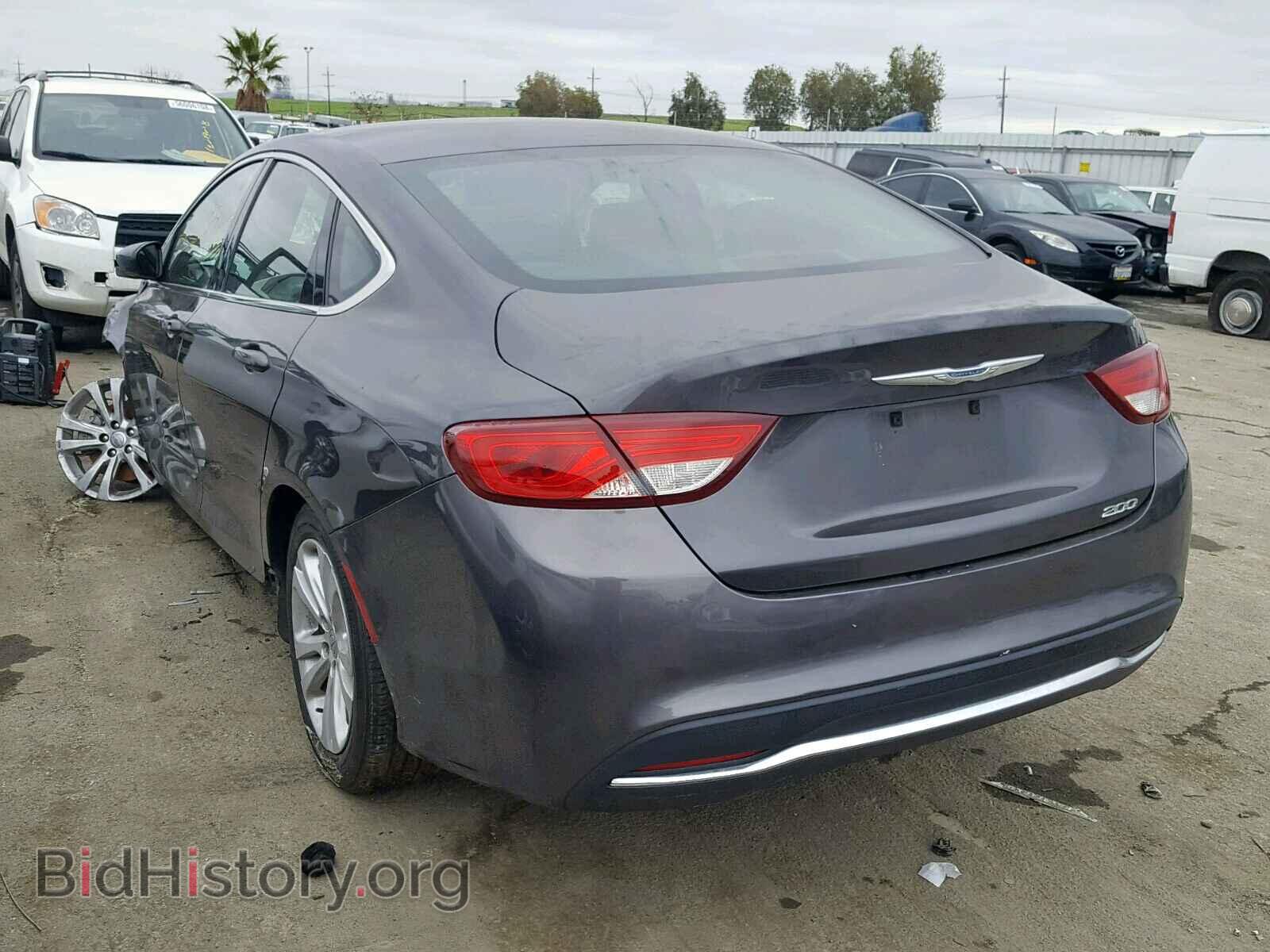 2015 CHRYSLER 200 - VIN: 1C3CCCAB6FN572261 - Фото 3
