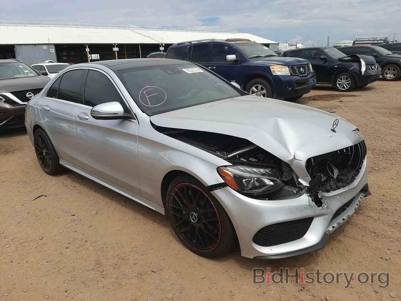 Photo 55SWF4KB1GU123993 - MERCEDES-BENZ C-CLASS 2016