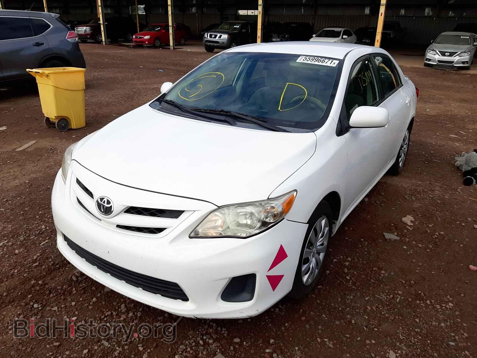 2013 TOYOTA COROLLA - VIN: 2T1BU4EE6DC963442 - Фото 2
