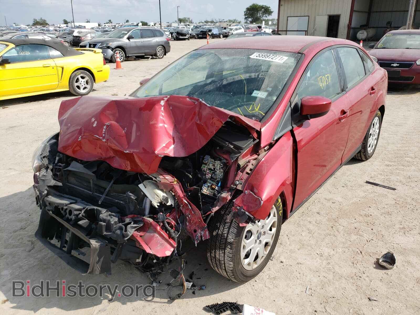 2012 FORD FOCUS - VIN: 1FAHP3F25CL329553 - Фото 2