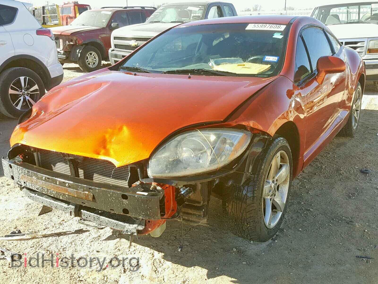 2007 MITSUBISHI ECLIPSE - VIN: 4A3AK24F97E014644 - Photo 2