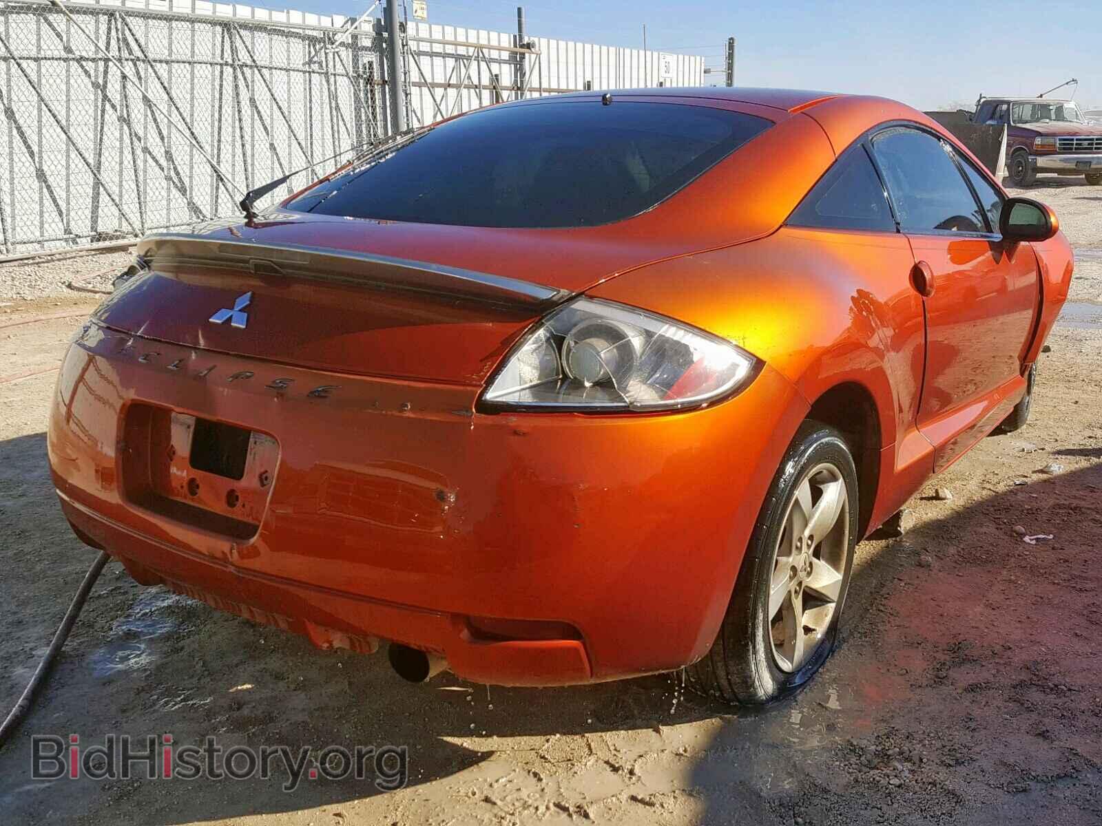 2007 MITSUBISHI ECLIPSE - VIN: 4A3AK24F97E014644 - Photo 4
