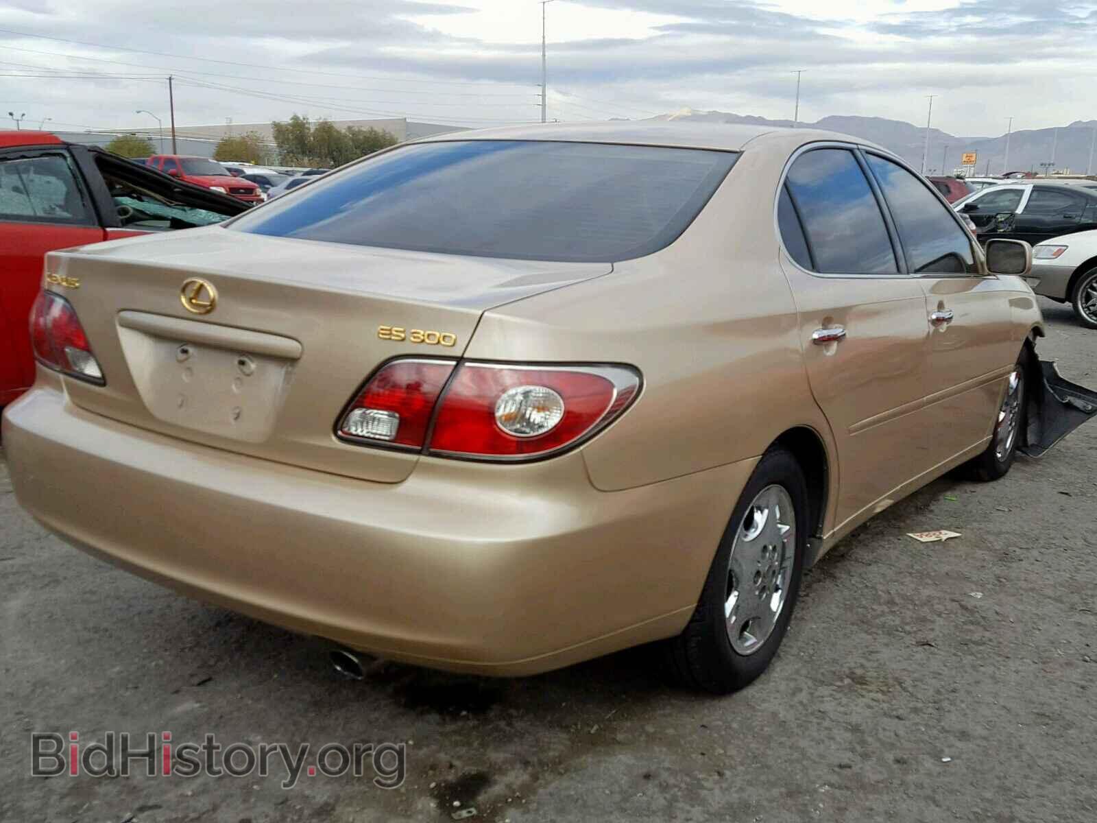 2002 LEXUS ES300 - VIN: JTHBF30G825006090 - Фото 4