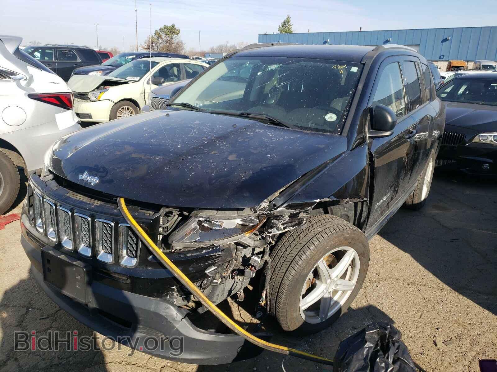 2016 JEEP COMPASS - VIN: 1C4NJDBB0GD669204 - Фото 2