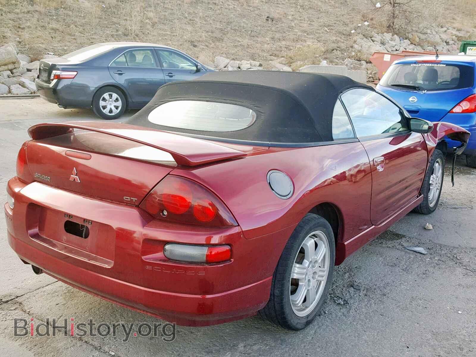 2001 MITSUBISHI ECLIPSE - VIN: 4A3AE85H81E086310 - Фото 4