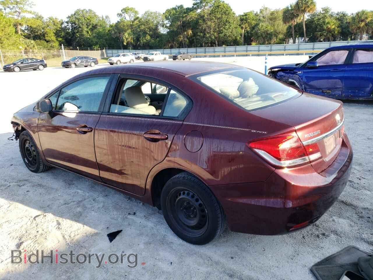2013 HONDA CIVIC - VIN: 19XFB2F51DE014585 - Фото 2