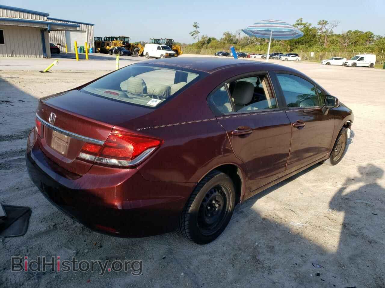 2013 HONDA CIVIC - VIN: 19XFB2F51DE014585 - Фото 3