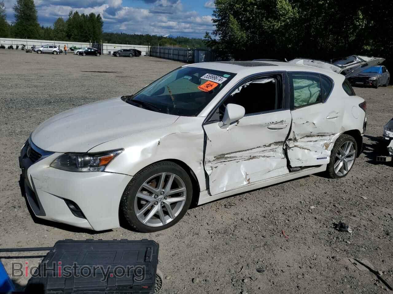 Photo JTHKD5BH7E2200459 - LEXUS CT 200 2014