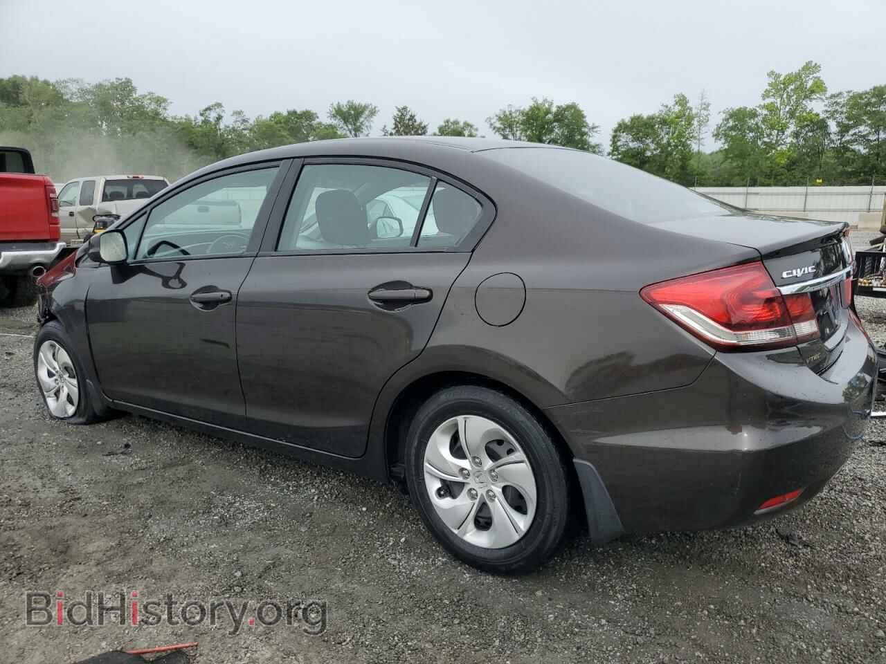 2013 HONDA CIVIC - VIN: 2HGFB2F52DH554596 - Фото 2