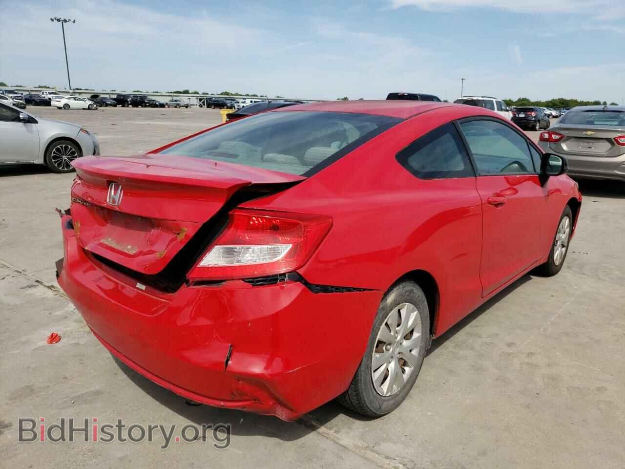 2012 HONDA CIVIC - VIN: 2HGFG3B59CH545700 - Фото 4
