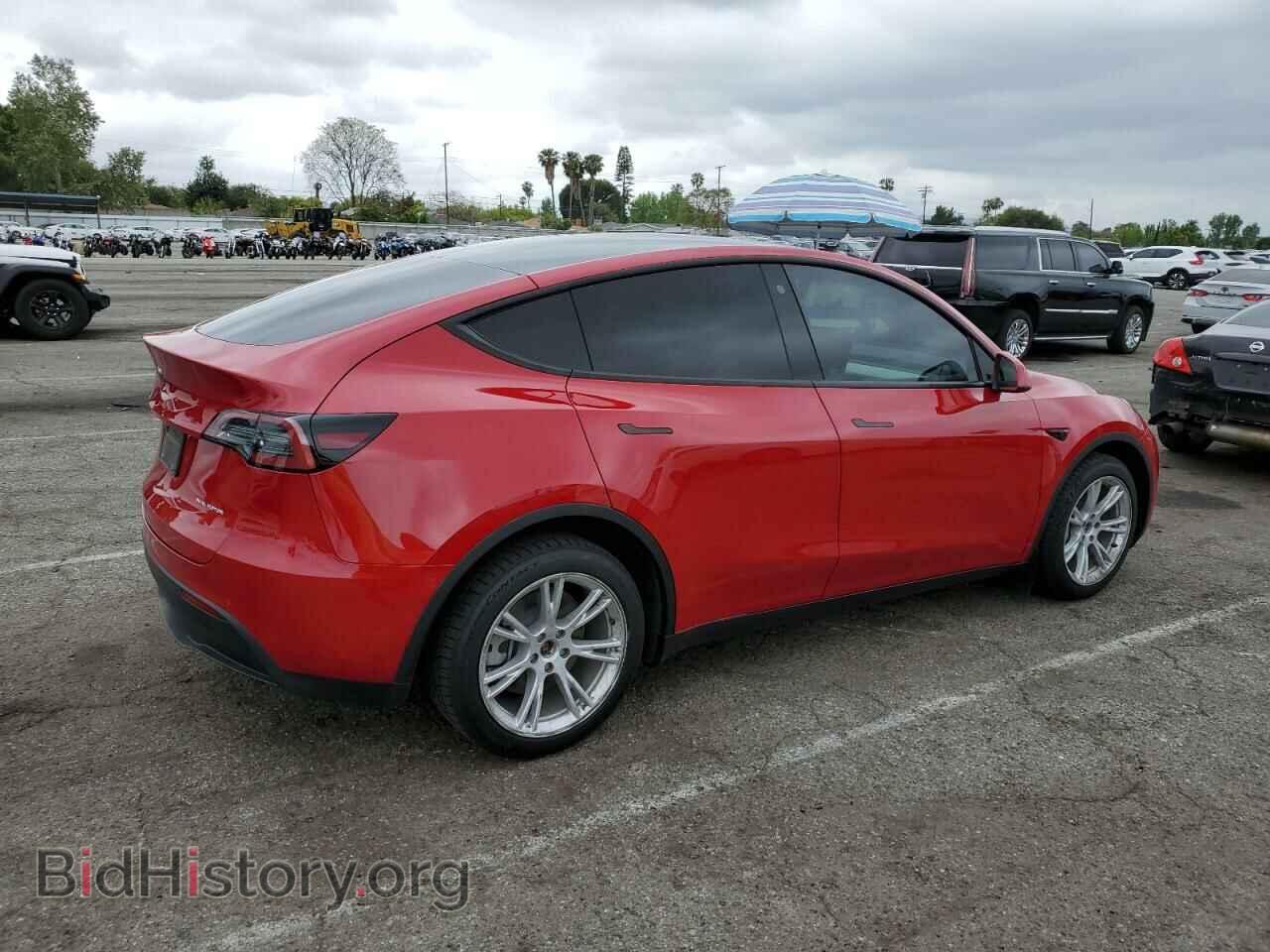 2022 TESLA MODEL Y - VIN: 7SAYGDEE1NF454442 - Фото 3