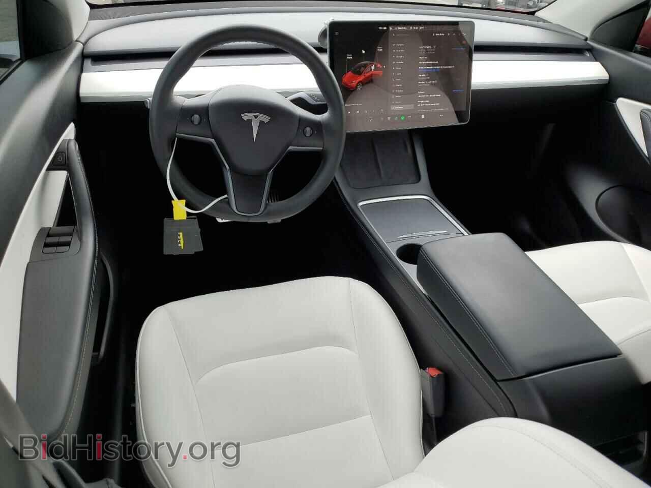 2022 TESLA MODEL Y - VIN: 7SAYGDEE1NF454442 - Фото 8