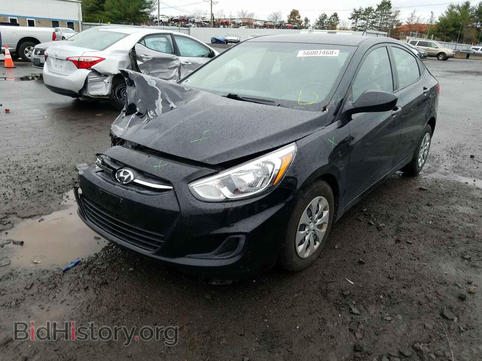 2017 HYUNDAI ACCENT - VIN: KMHCT4AE5HU374738 - Фото 2