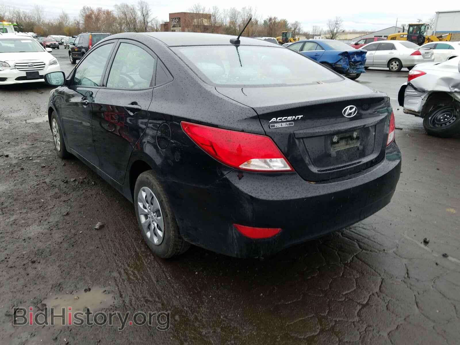 2017 HYUNDAI ACCENT - VIN: KMHCT4AE5HU374738 - Фото 3