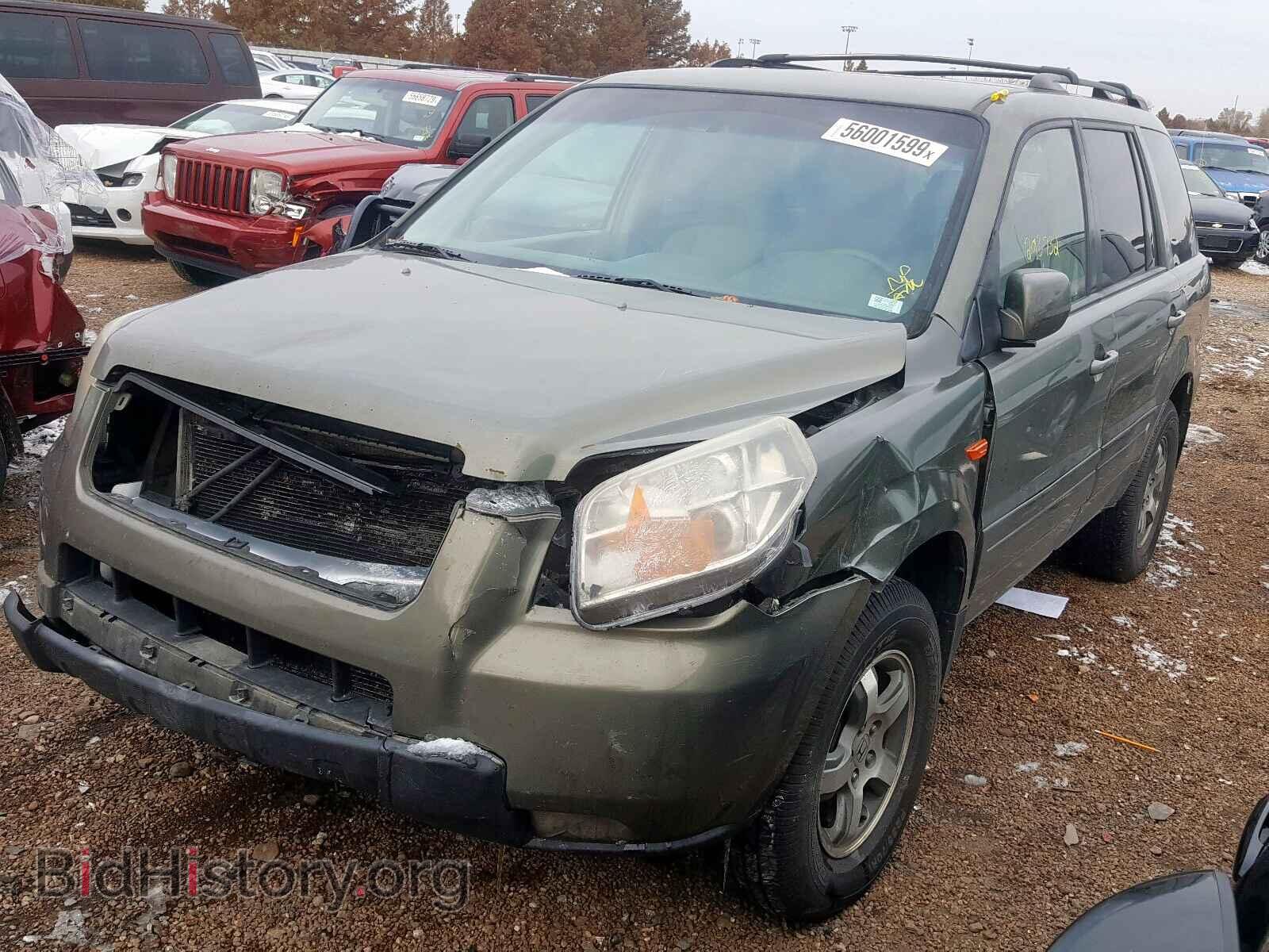 2007 HONDA PILOT - VIN: 5FNYF18477B013239 - Фото 2