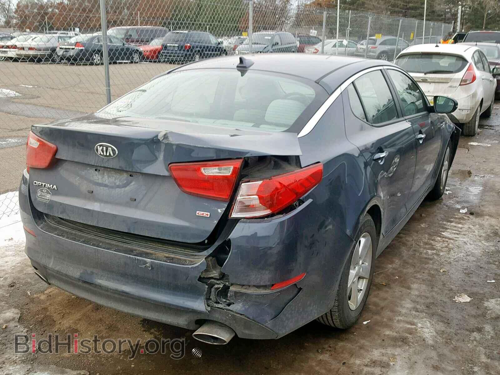 2015 KIA OPTIMA - VIN: KNAGM4A73F5531143 - Photo 4