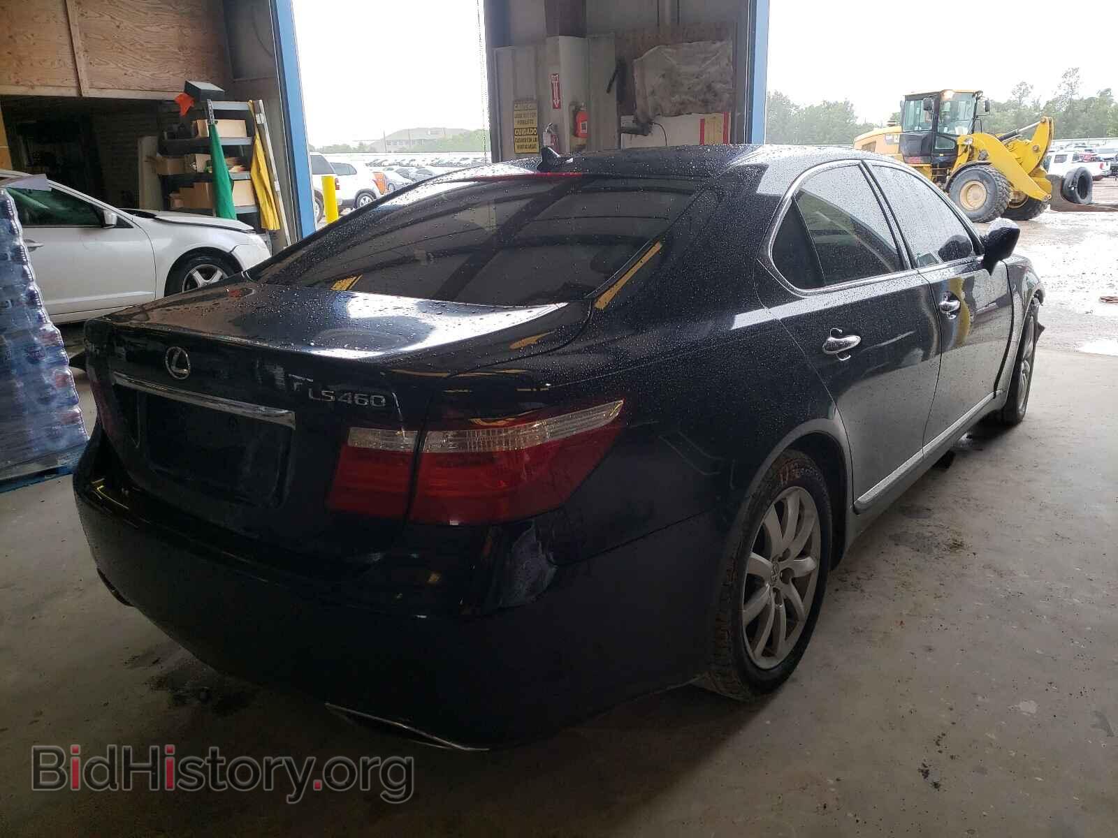 2007 LEXUS LS460 - VIN: JTHBL46F975017524 - Фото 4