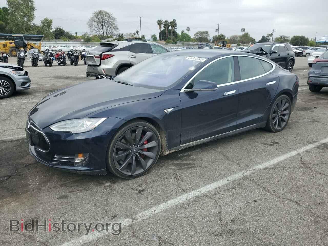 Photo 5YJSA1H11EFP56096 - TESLA MODEL S 2014