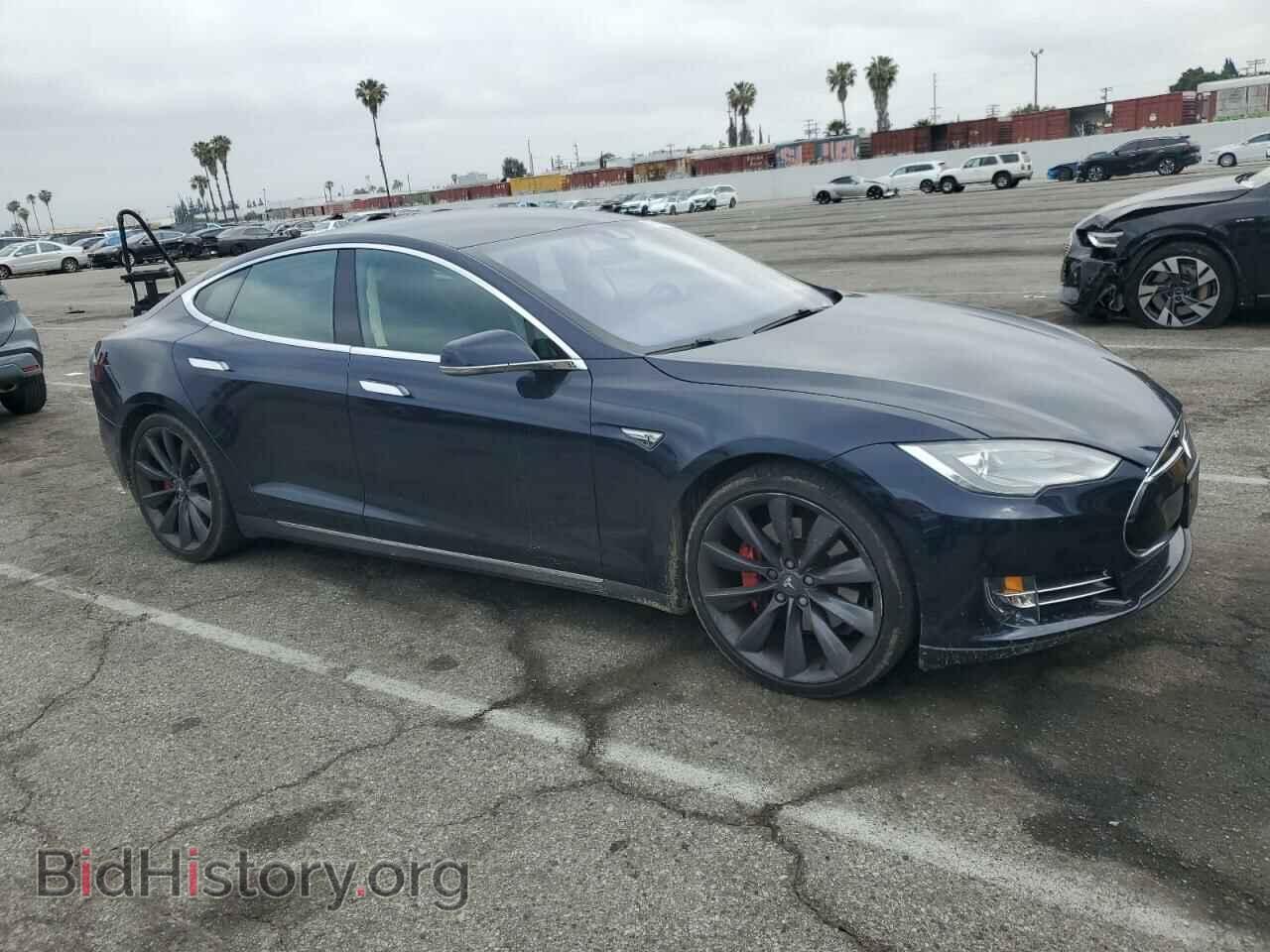 2014 TESLA MODEL S - VIN: 5YJSA1H11EFP56096 - Photo 4