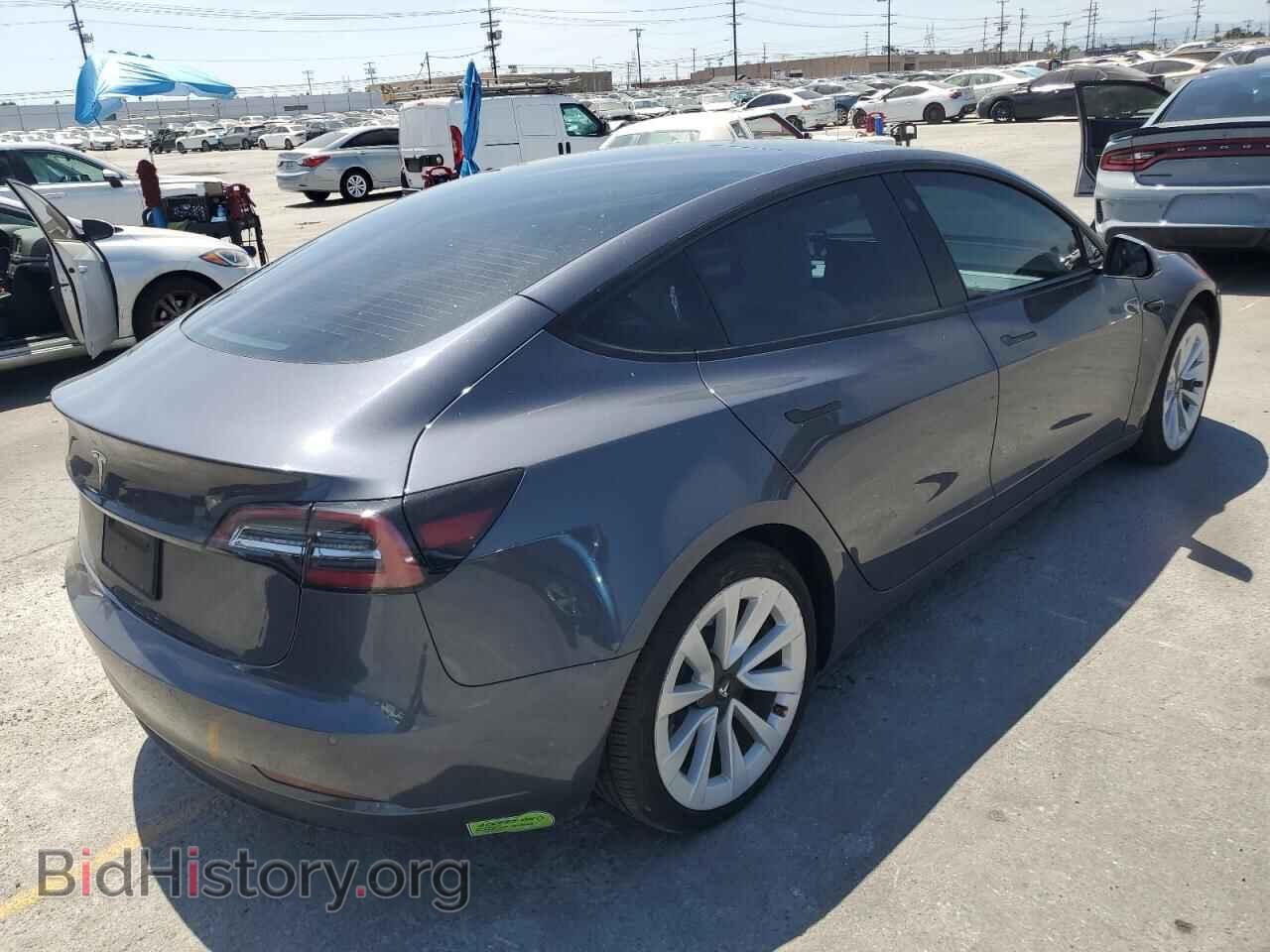 2022 TESLA MODEL 3 - VIN: 5YJ3E1EAXNF376042 - Photo 3