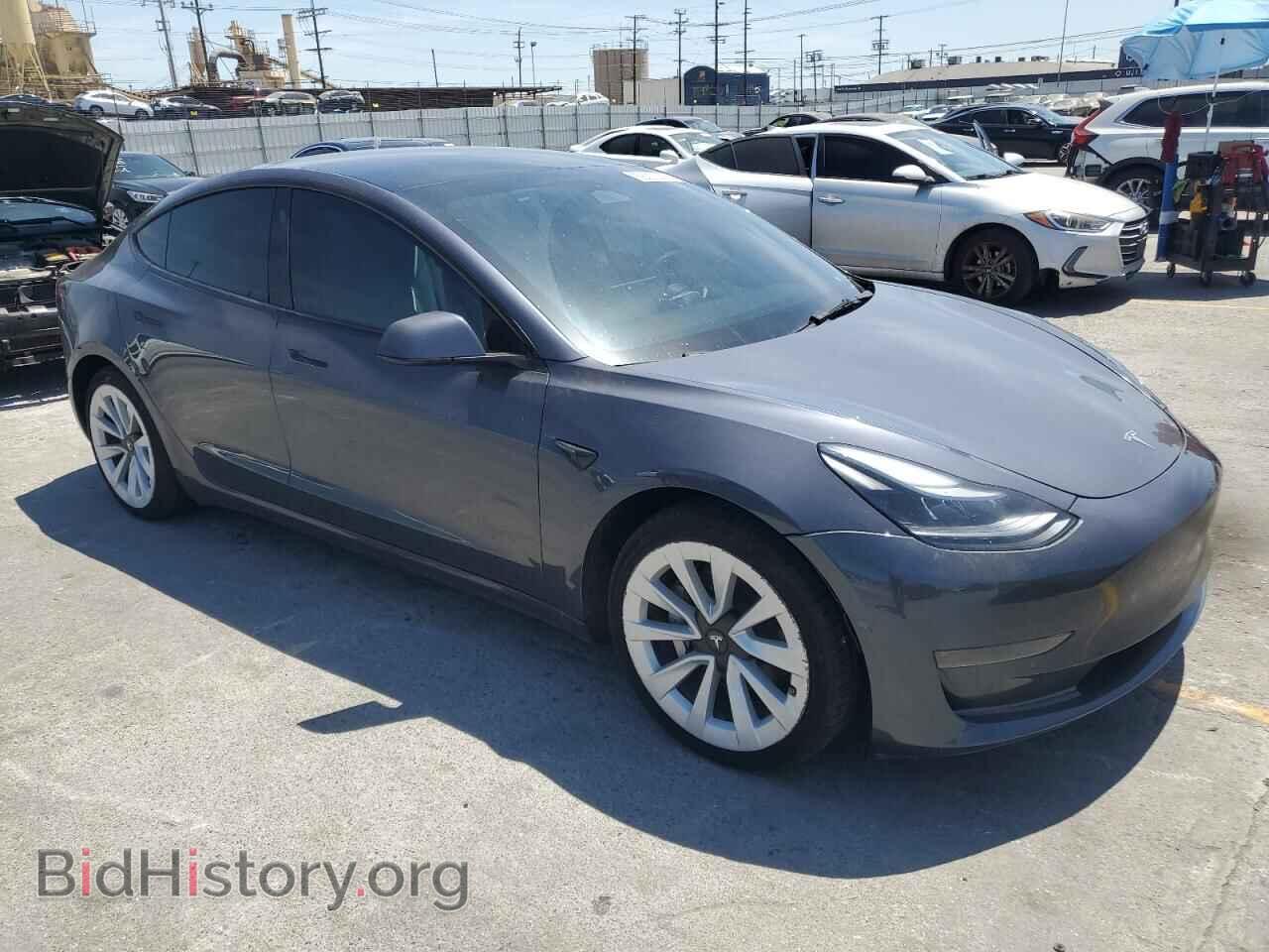 2022 TESLA MODEL 3 - VIN: 5YJ3E1EAXNF376042 - Photo 4