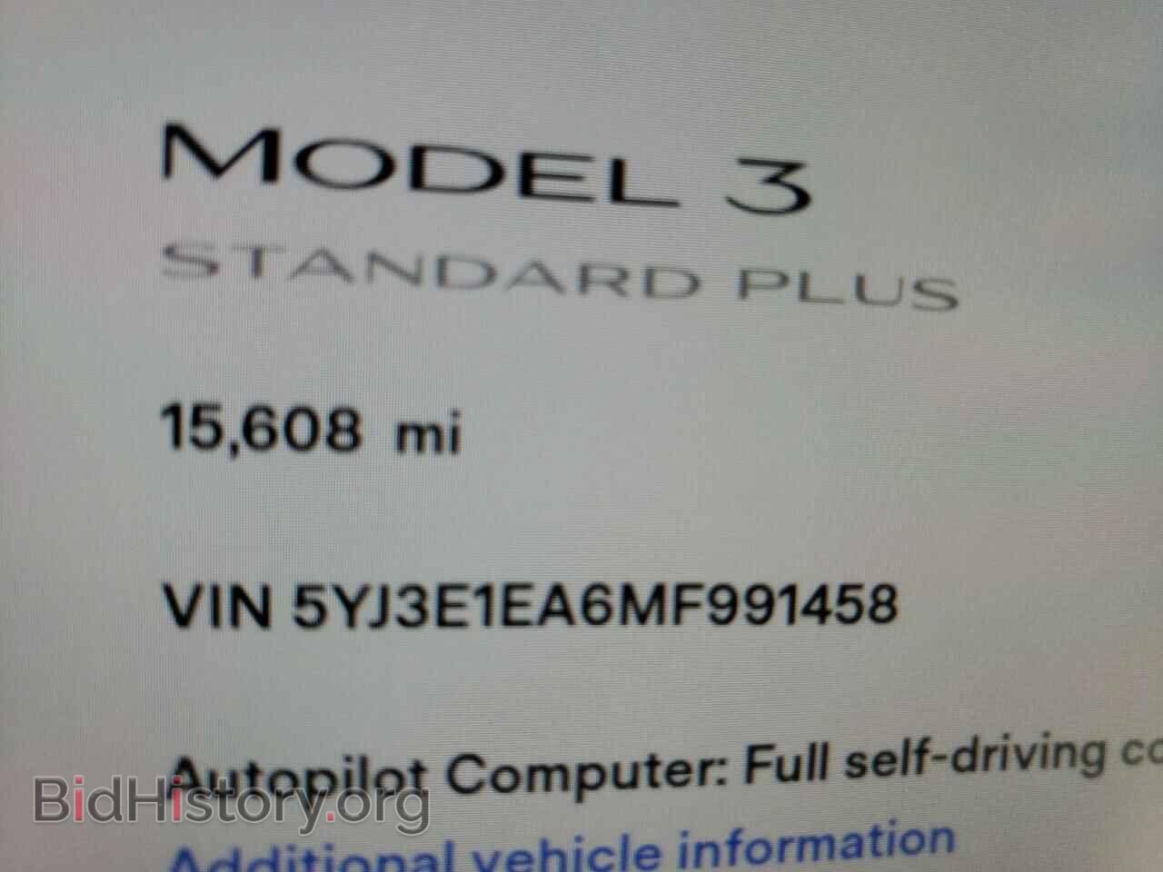 2021 TESLA MODEL 3 - VIN: 5YJ3E1EA6MF991458 - Photo 8