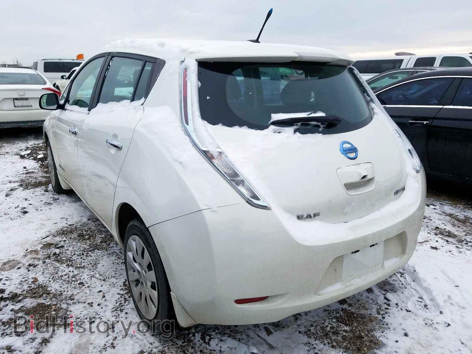 2013 NISSAN LEAF - VIN: 1N4AZ0CP2DC416886 - Фото 3