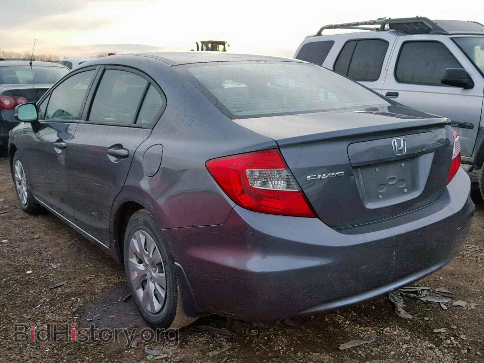 2012 HONDA CIVIC LX - VIN: 19XFB2F5XCE012347 - Фото 3