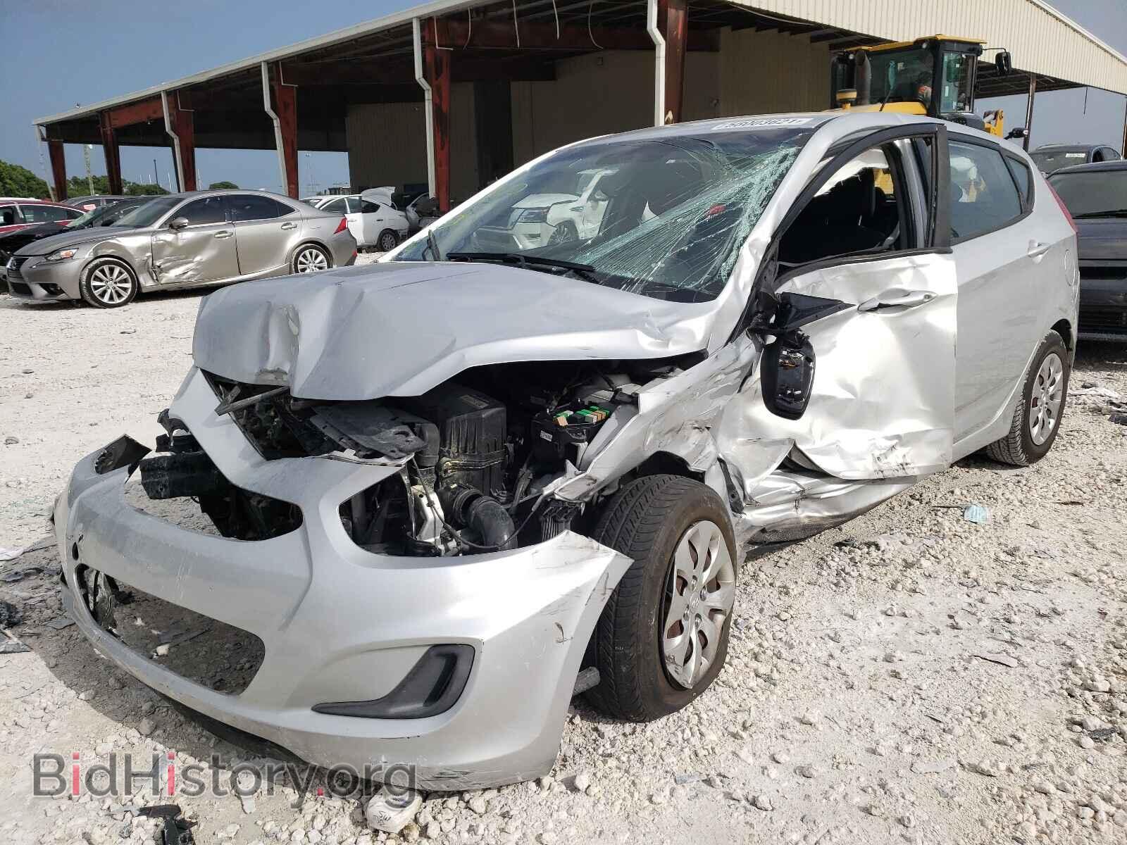 2016 HYUNDAI ACCENT - VIN: KMHCT5AE4GU255843 - Фото 2
