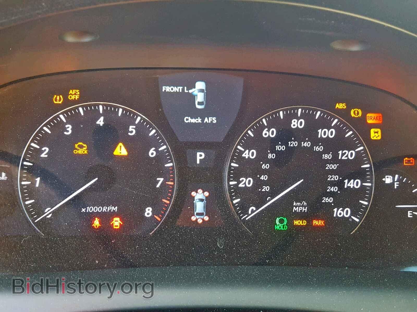 2010 LEXUS LS460 - VIN: JTHBL5EF1A5091681 - Фото 8