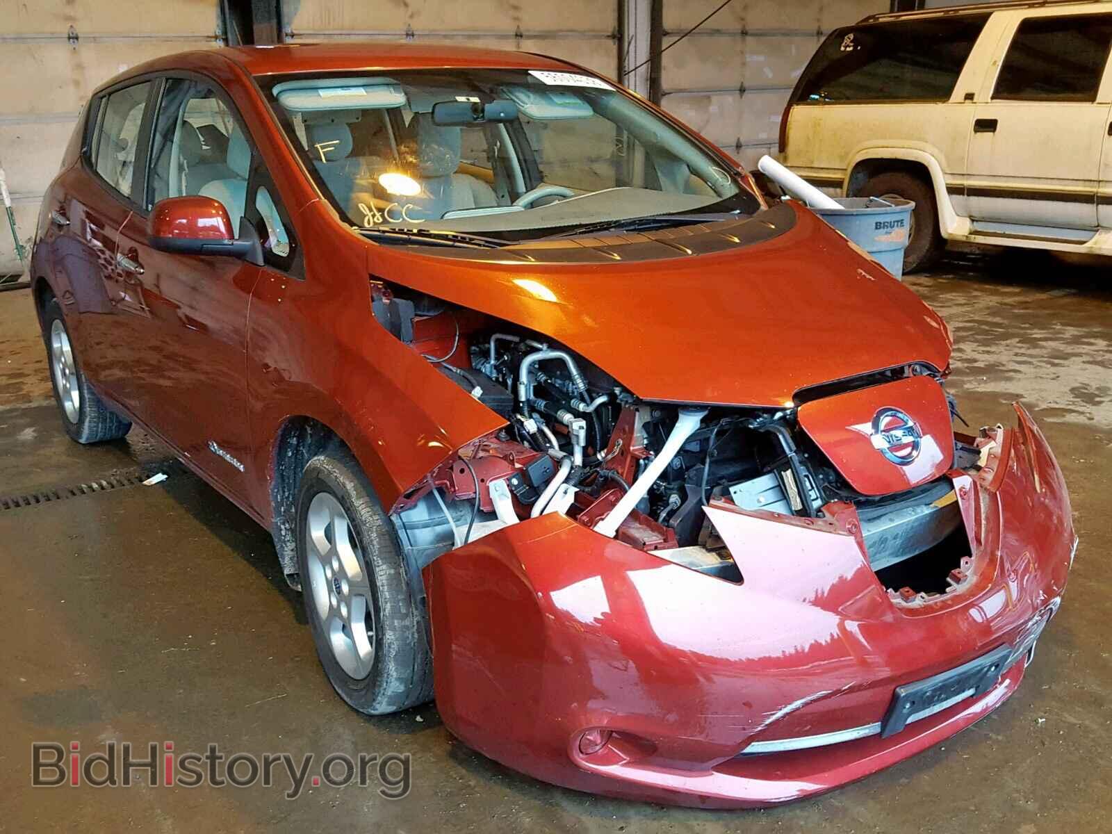 Фотография 1N4AZ0CP2EC339731 - NISSAN LEAF 2014