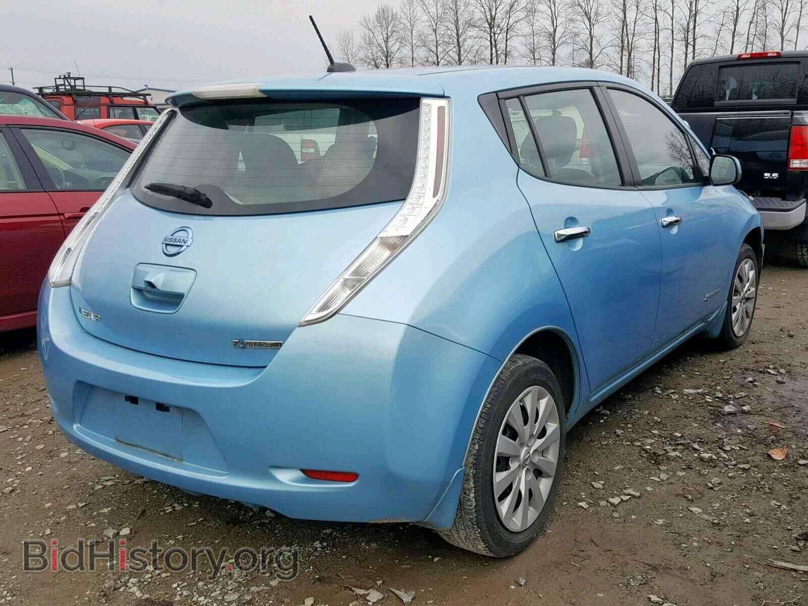 2015 NISSAN LEAF - VIN: 1N4AZ0CP6FC316633 - Фото 4