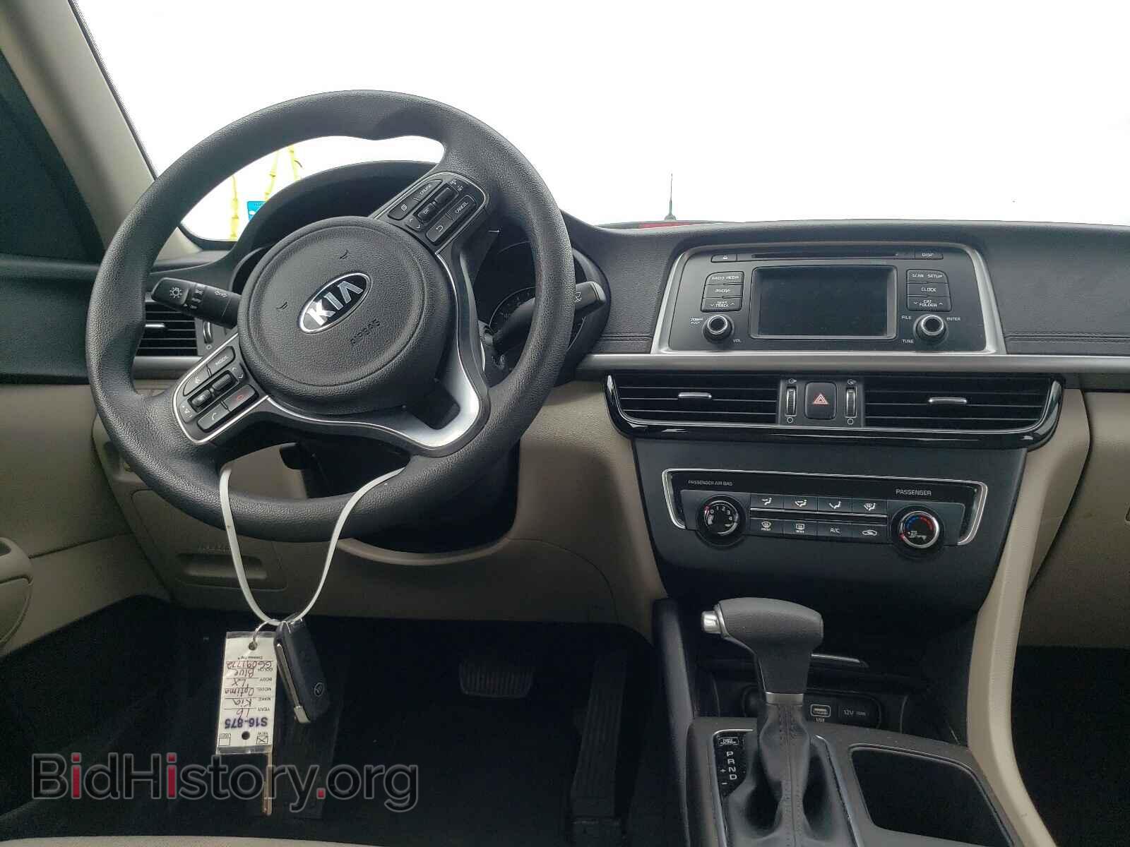 2016 KIA OPTIMA - VIN: 5XXGT4L36GG091772 - Фото 9