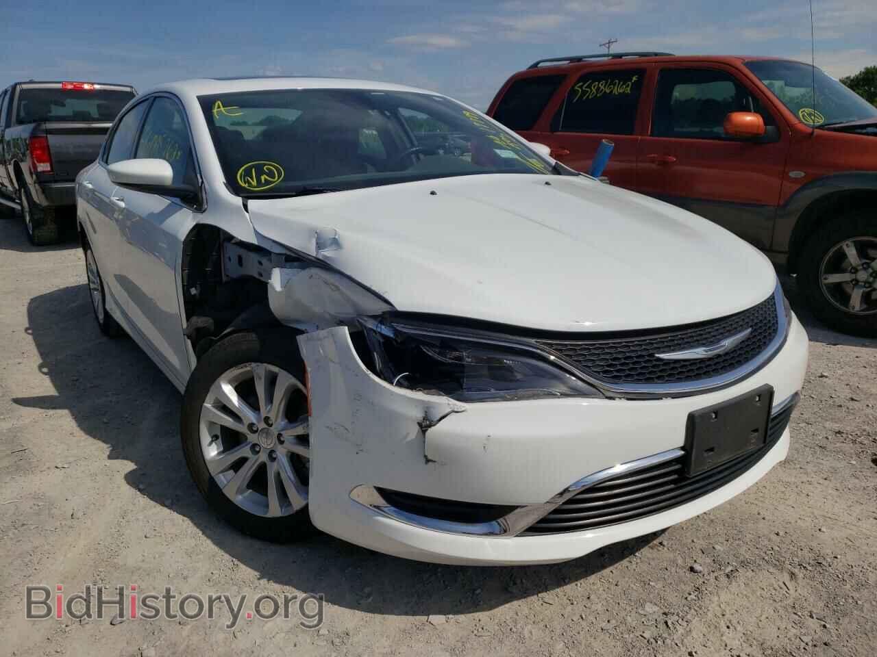 Фотография 1C3CCCAB2GN143135 - CHRYSLER 200 2016