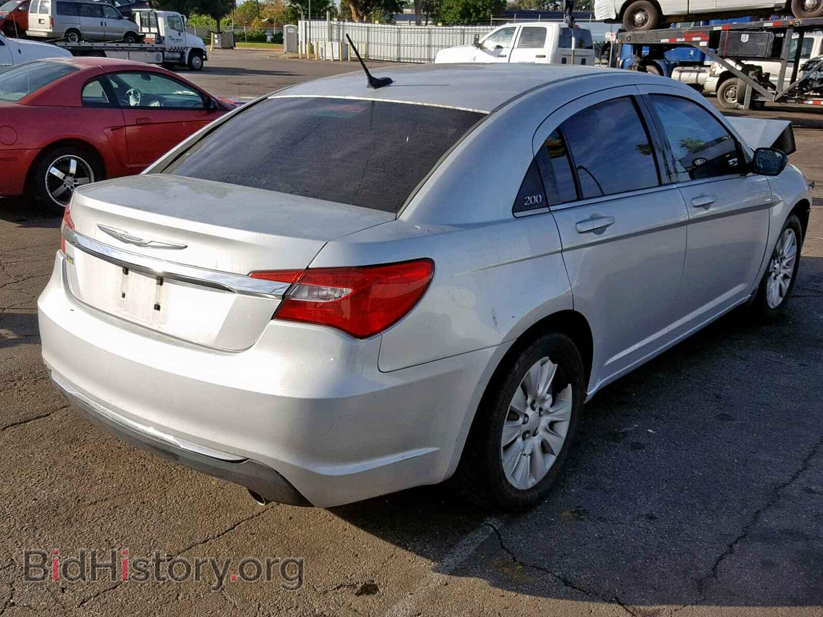 2012 CHRYSLER 200 - VIN: 1C3CCBAG1CN126715 - Photo 4