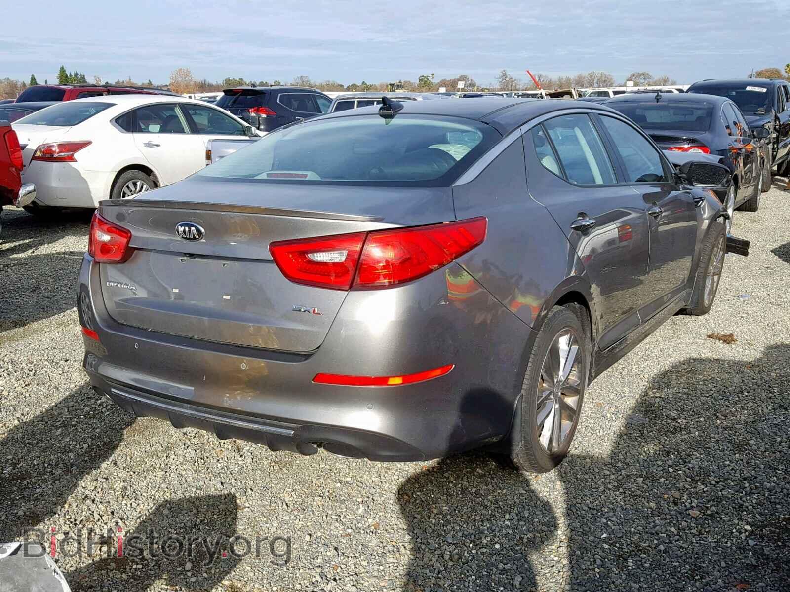 2014 KIA OPTIMA - VIN: 5XXGR4A65EG291387 - Фото 4