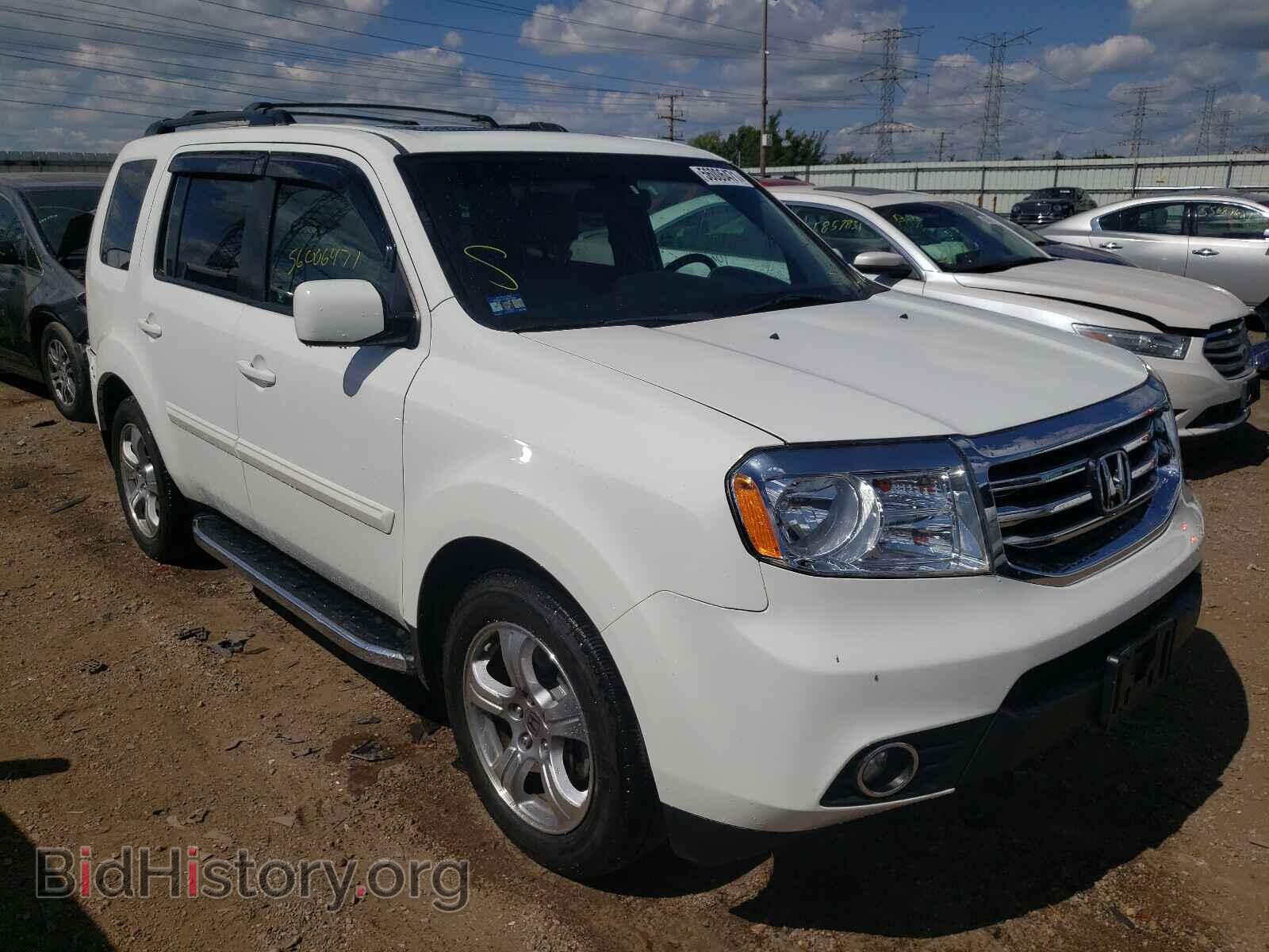 Photo 5FNYF4H76CB001962 - HONDA PILOT 2012