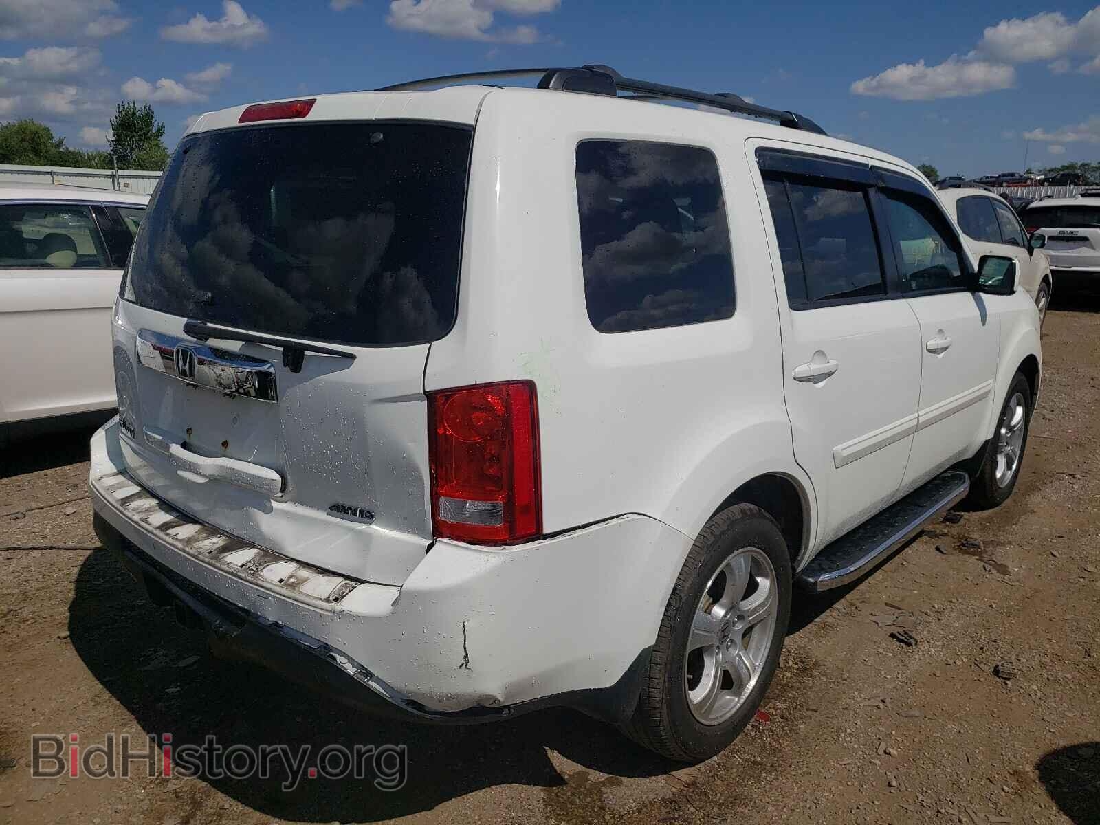 2012 HONDA PILOT - VIN: 5FNYF4H76CB001962 - Photo 4