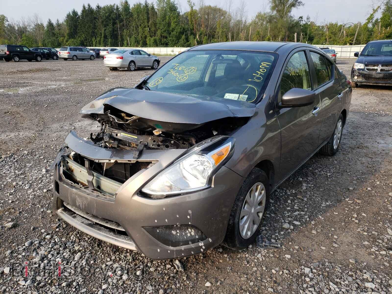 2016 NISSAN VERSA - VIN: 3N1CN7AP0GL823840 - Фото 2