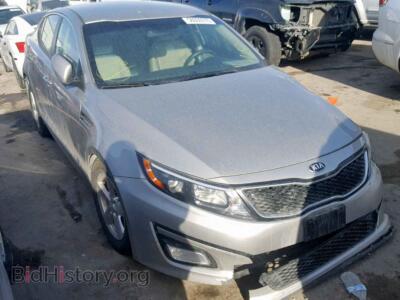 2015 Kia OPTIMA Optima LX, серебристый — VIN 5XXGM4A72FG482919, Copart
