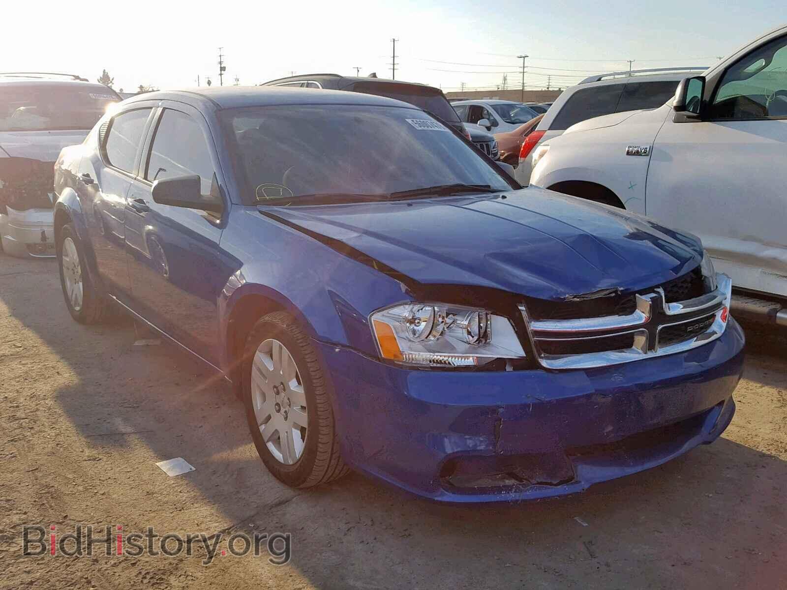 Photo 1C3CDZAB8DN652741 - DODGE AVENGER 2013