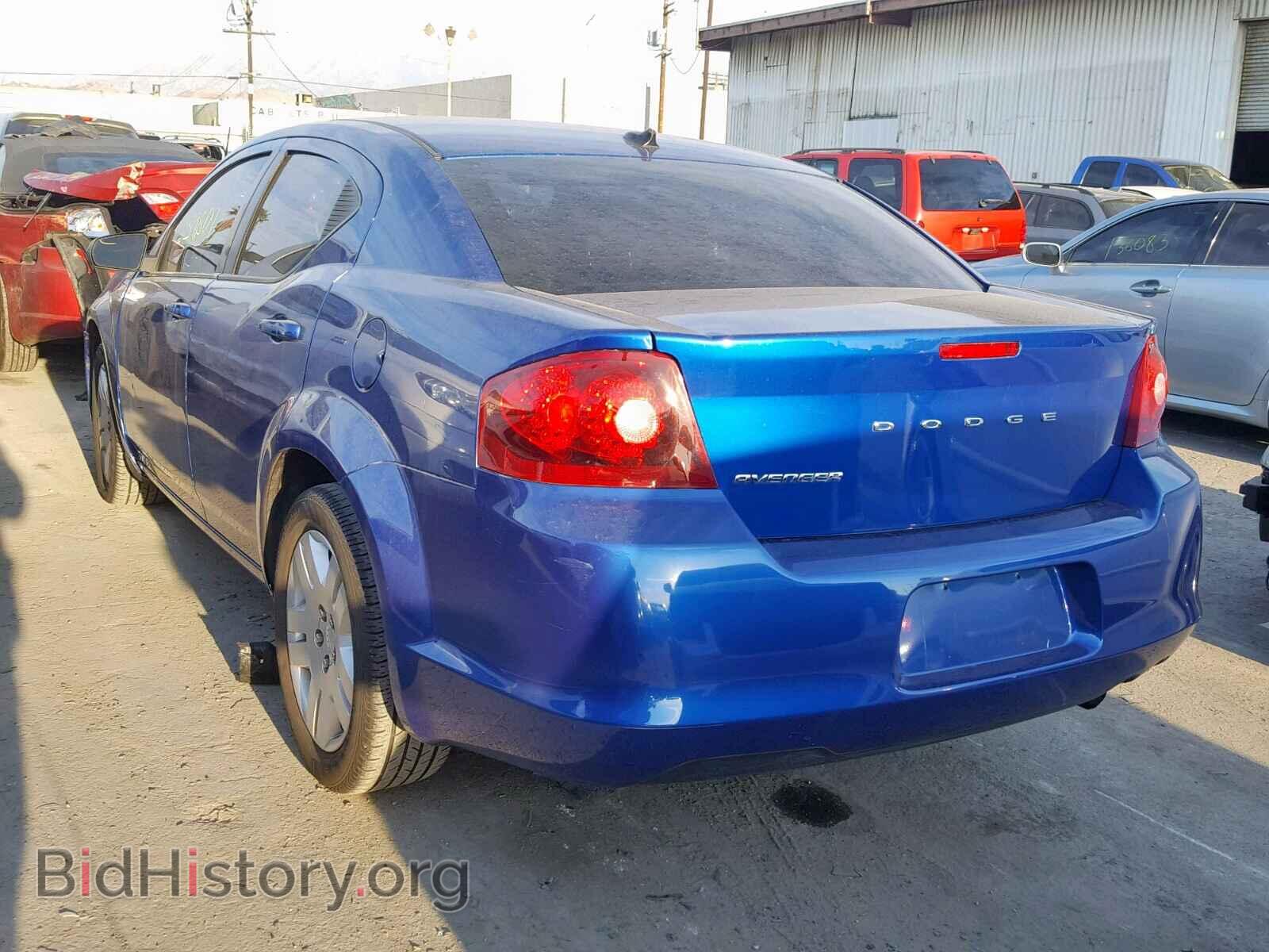 2013 DODGE AVENGER - VIN: 1C3CDZAB8DN652741 - Фото 3