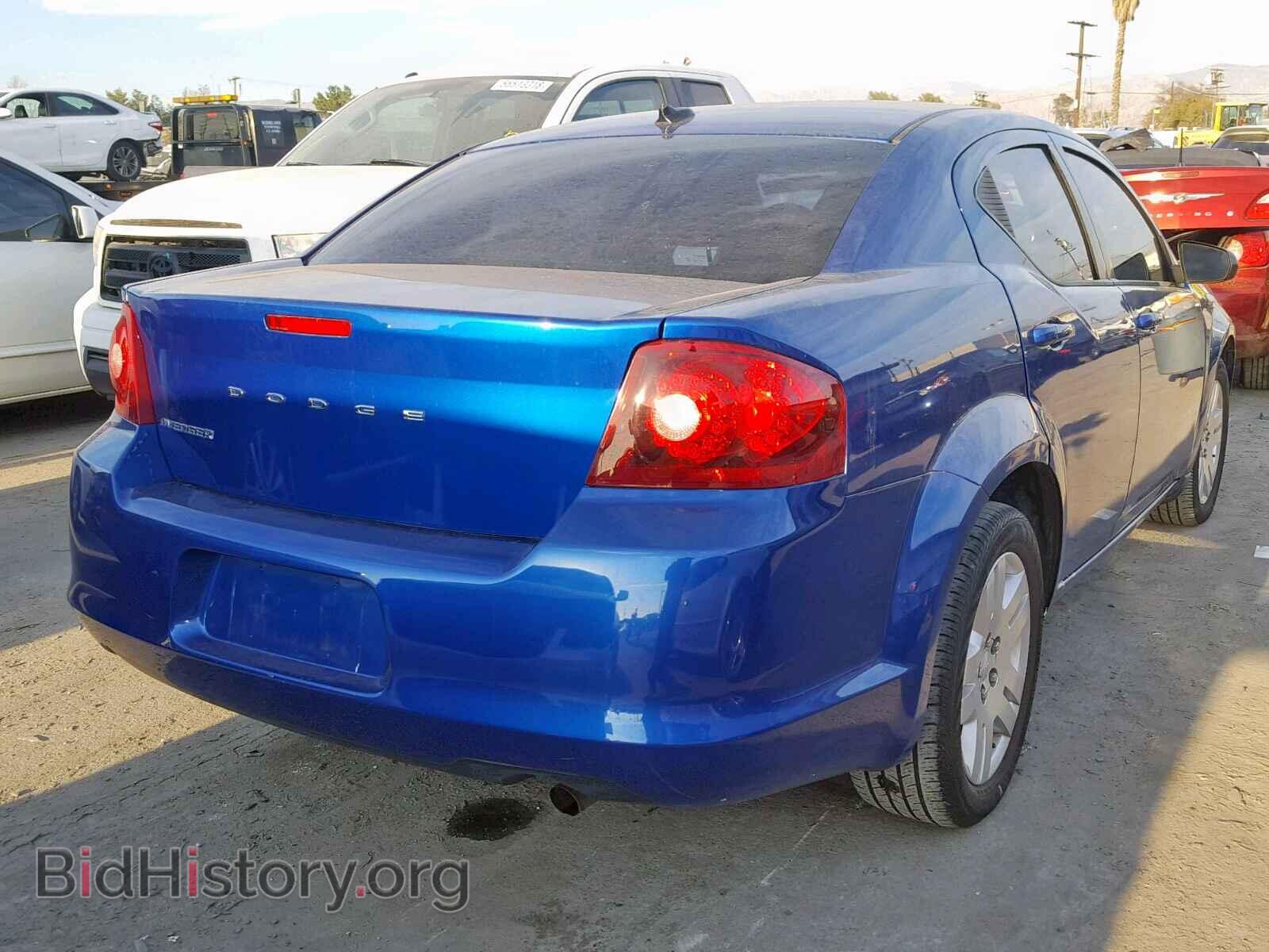 2013 DODGE AVENGER - VIN: 1C3CDZAB8DN652741 - Фото 4